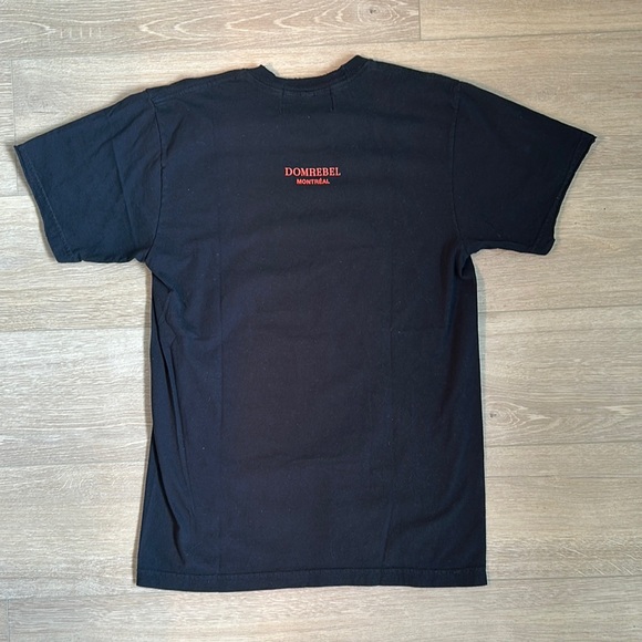 Domrebel “Last Night Was Mad Real” Bugs Bunny Graphic Black T-Shirt - Picture 3 of 7